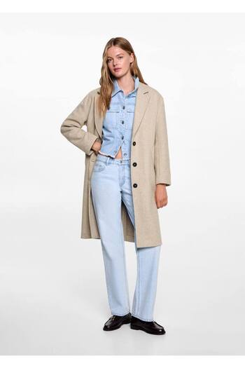Mango Teen Handmade wool coat
