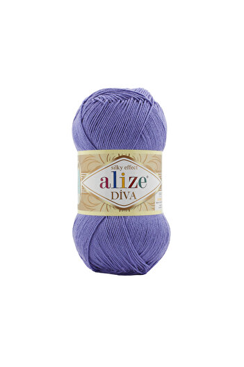 Alize Diva 851 Mercerized Yarn Summer Bikini Bustier Blouse Knitting Yarn Very Thin Knitting Yarn