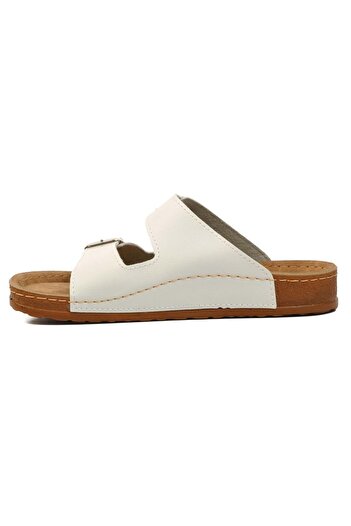 Kids Club Shoes Aryan 20-972 Жіночі ортопедичні тапочки БІЛІ