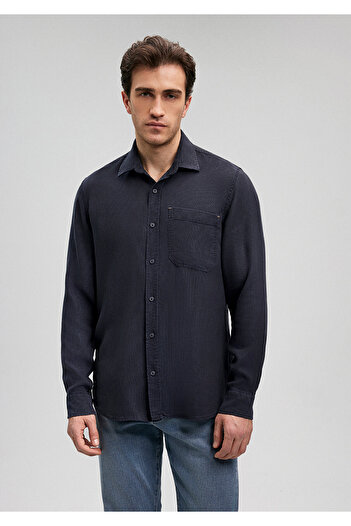 Mavi Lacivert Gömlek Regular Fit / Normal Kesim 0210949-82318