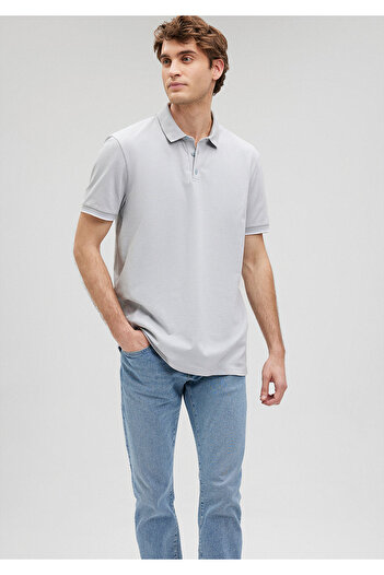 Mavi Pearl Blue Men's Polo T-Shirt - BLUE0611937-70802