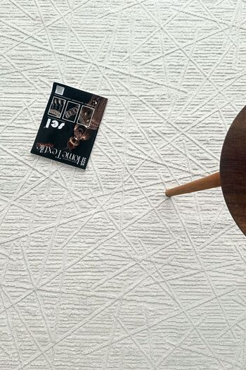 Decomia Home Line Dokuma Yumuşak Krem Salon Halısı Mutfak Halısı Makine Halısı Yolluk