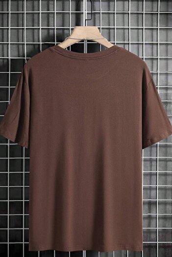 uyguntarz Ανδρικό μπλουζάκι Bull Silhouette με στάμπα Oversize