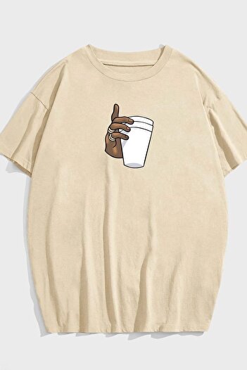 uyguntarz Μπλουζάκι Unisex Tupac Coffee Printed