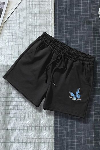 trendypassion Design bedruckte Unisex-Shorts aus gekämmter Baumwolle aus Baumwolle