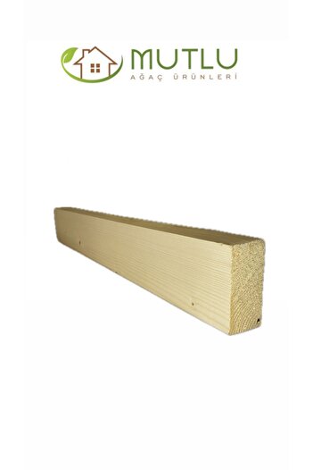 MUTLU AĞAÇ ÜRÜNLERİ Kereste- Ithal Fırınlanmış Ladin Ağacından 5x10(NET4X9) 75cm 4 Adet Silinmiş Hobilik Kereste