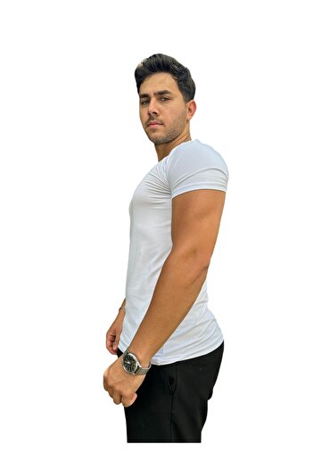 VAD Plain Cut Basic Collar T-Shirt
