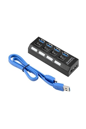 Metus 4 Port Usb Multiplexer Hub And Cable