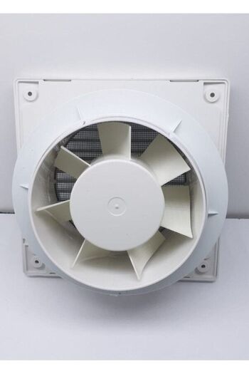 Horoz Elektrik 100 Lük Banyo-wc Ve Mutfak Aspiratörü Havalandırma Fanı 12w 15,8 Cm