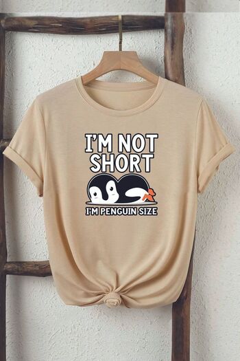 uyguntarz Μπλουζάκι Unisex Oversize - I'm Not Short Printed