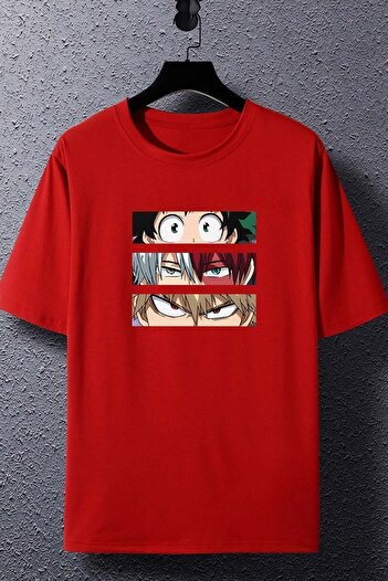 uyguntarz Unisex-T-Shirt mit Ken Kaneki-Aufdruck