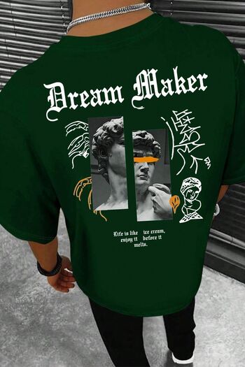 uyguntarz Μπλουζάκι Unisex Dream Maker με εμπριμέ σχέδιο