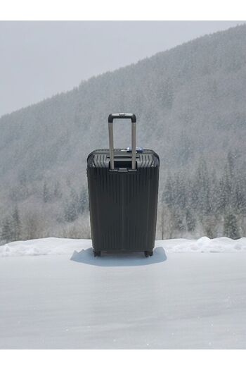 GNS PREMIER TOURISTER POLO COLLECTION 1889 SİLİKON 3 LÜ VALİZ Kabin-Orta-büyük set