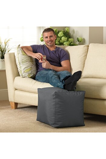 PUFBU Lüx Küp Armut Puf 40x40x40 Kılıfı
