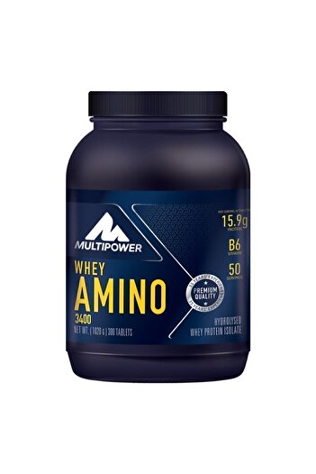 Multipower Whey Amino Acid 3400 - 50 Serving 300 Tablets