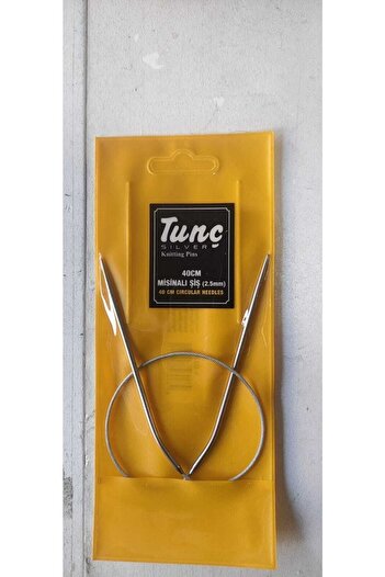 Tunç 40 Cm Steel Wire Line Skewer 2.5 Size 40 Cm (Dimension Between Two Skewers 40cm)