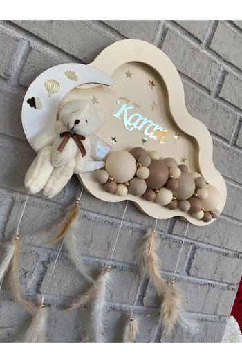 NeşeliAtölyem Ledli Bubble Bulut Kapı Süsü
