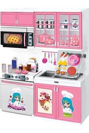 Vardem Toy Kitchen Set with Sound and Light, Oven-sink