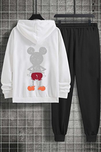uyguntarz Σετ φόρμας Unisex Mause printed