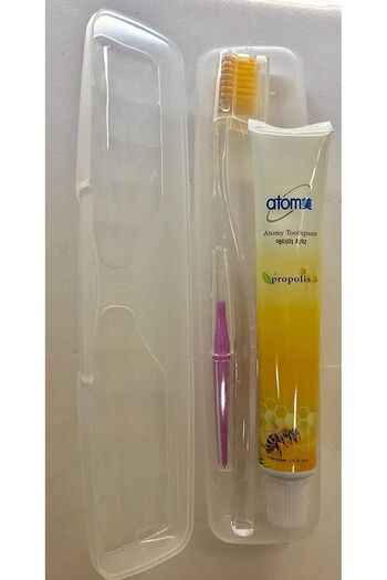 Atomy Atomy extra soft travel kit with gold powder korean brand