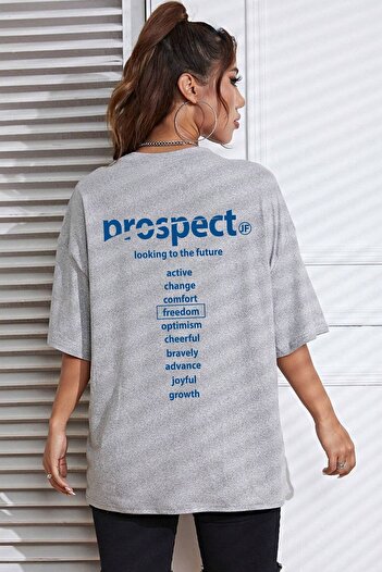 uyguntarz Unisex Prospect Printed Design Tshirt