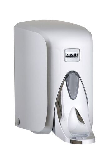 Vialli S5mc Medical Liquid Soap Dispenser 500 Ml Metallic