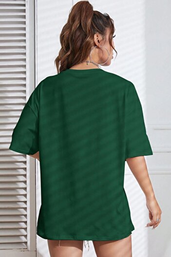 uyguntarz Μπλουζάκι Milano με στάμπα Unisex Oversize