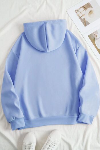 uyguntarz Unisex oversize mikina s potiskem srdce