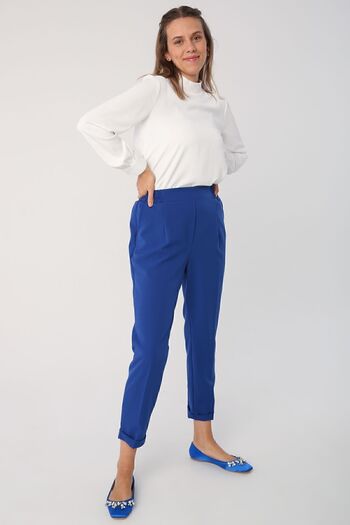 ALLDAY Sax Pocket Elastic Waist Trousers