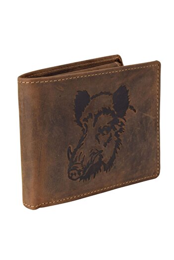 Greenburry Vintage boar wallet leather 12 cm