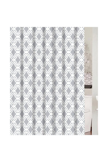 Prima Nova Matrix Pvc Bathroom Curtain