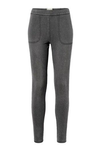 Tchibo Women Skinny Pull On Jeggings, Grey