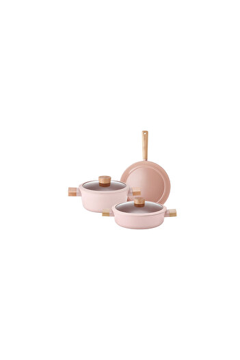 Prima Nova Blossom Cookware and Pan Set 5 Pieces