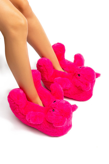 Twigy Pookie Women's Animal Slippers Fuchsia 36/41