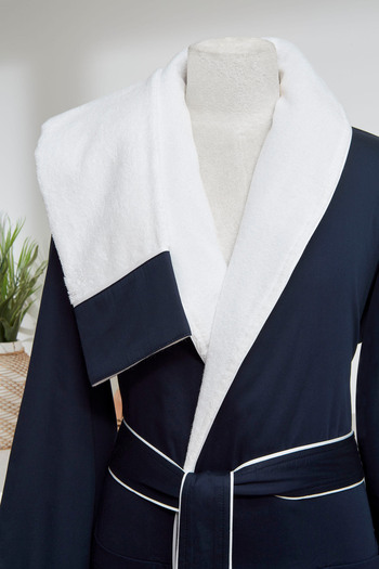 Özdilek Line Masculine Men's Bathrobe Set