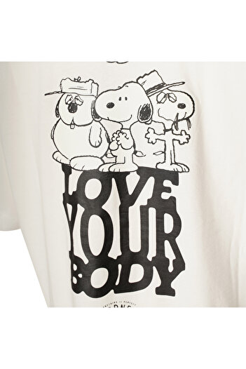 hummel Snoopy Peanuts™ Oversıze Kısa Kollu Tişört