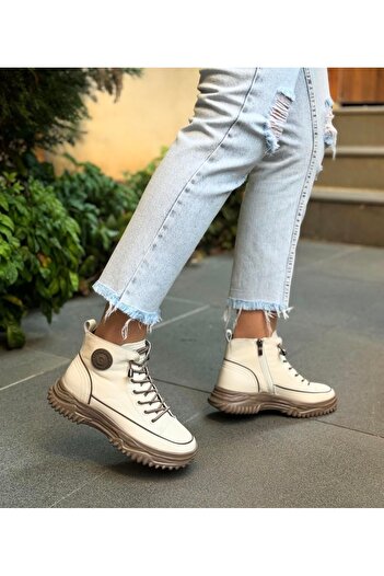 Guja 25k310-13 Γυναικείες αθλητικές μπότες από γνήσιο δέρμα