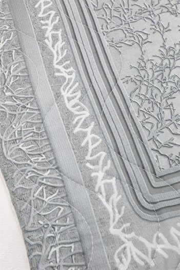 FAVORA Coverlet September Double Quilted Bedspread Set - Gray