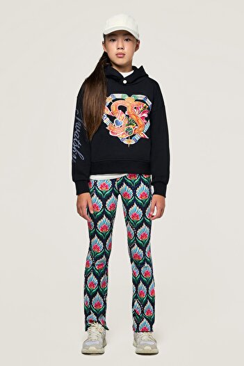 SWATSKY Bg Store Girls' Black Sweatshirt