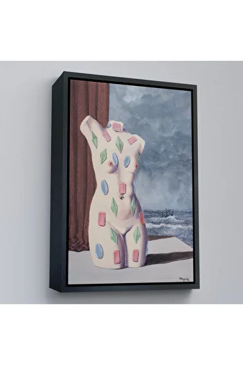 indispensablely Framed Rene Magritte - Water Drop Painting-7345
