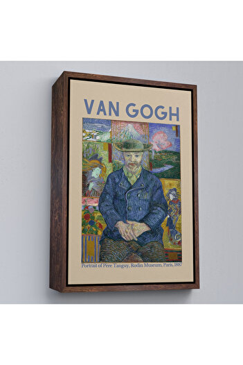 indispensablely Framed Vincent Van Gogh - Father of Bildnis Tanguy Painting-8050