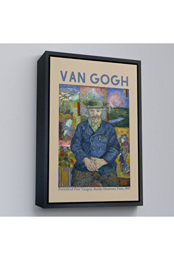 indispensablely Framed Vincent Van Gogh - Father of Bildnis Tanguy Painting-8050