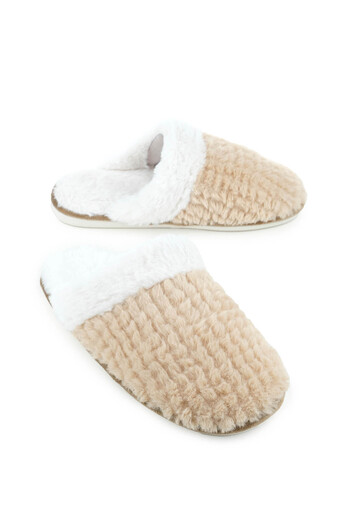 GEZER Winter Plush Inside Women's Home Slippers