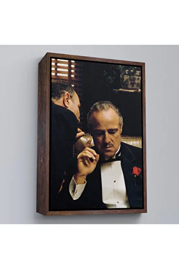 indispensablely Framed Godfather Movie Painting-7704