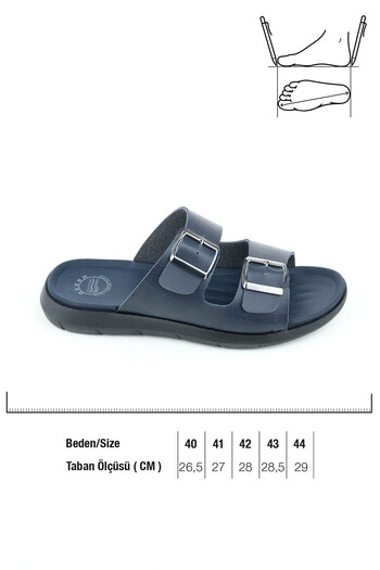GEZER Summer Fuspet Sole Two Buckle Adjustable Men's Slippers