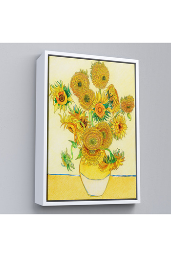 indispensablely Framed Vincent Van Gogh - Sunflowers Painting-7447