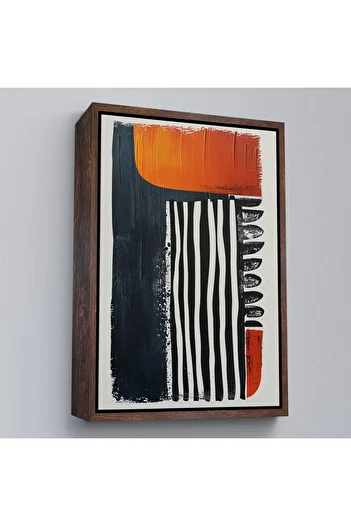 indispensablely Framed Oil Painting Look Abstract Painting-7657