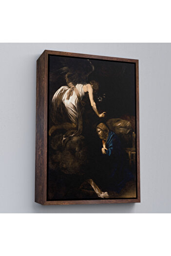 indispensablely Caravaggio with Frame - Annunciation Painting - Annunciation-7420