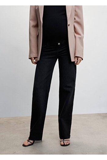 MANGO Woman Wideleg Maternity Jeans