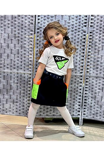 KOKOŞ BEBEK Comfortable and Stylish Sister Combination |   Between 3/12 Years